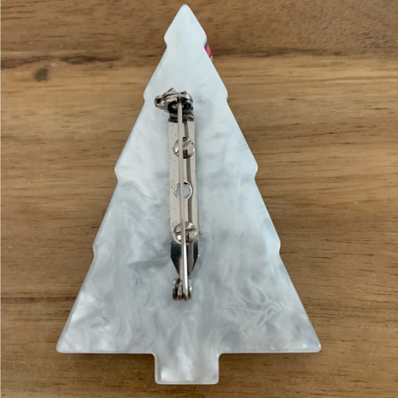 Erstwilder O Christmas Tree Brooch Pin NWOT - Picture 7 of 9